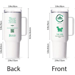 Dog logo cup