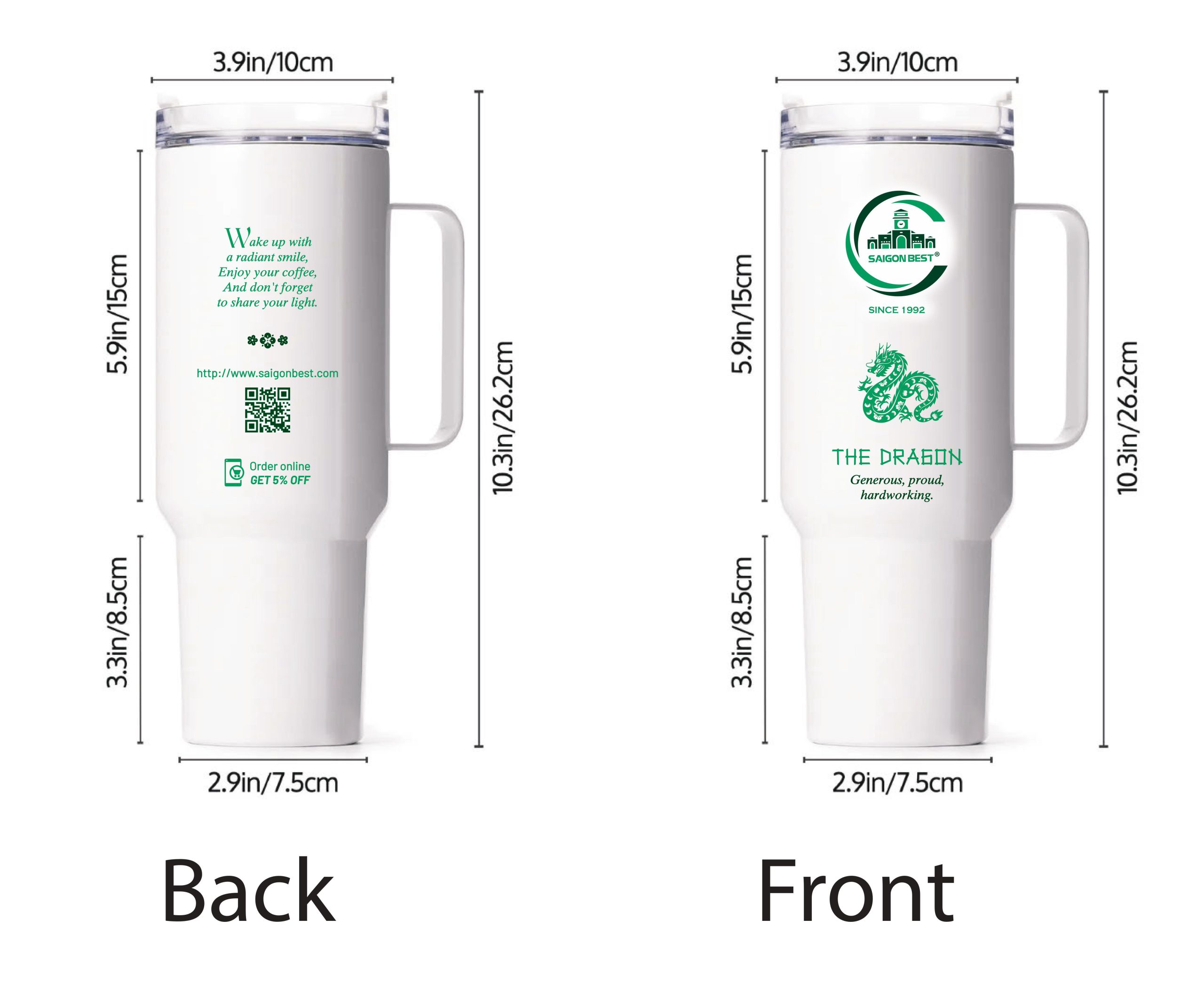 Dragon Logo Cup